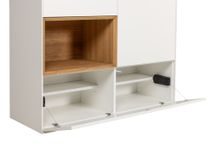 Barkast ALPHA - Wit/Naturel eikenfineer ARR-1-000037