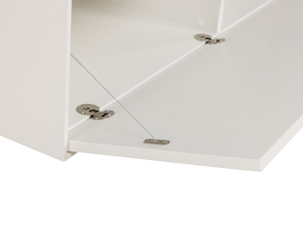 Barkast ALPHA - Wit/Naturel eikenfineer ARR-1-000037