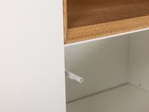 Barkast ALPHA - Wit/Naturel eikenfineer ARR-1-000037