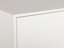 Barkast ALPHA - Wit/Naturel eikenfineer ARR-1-000037