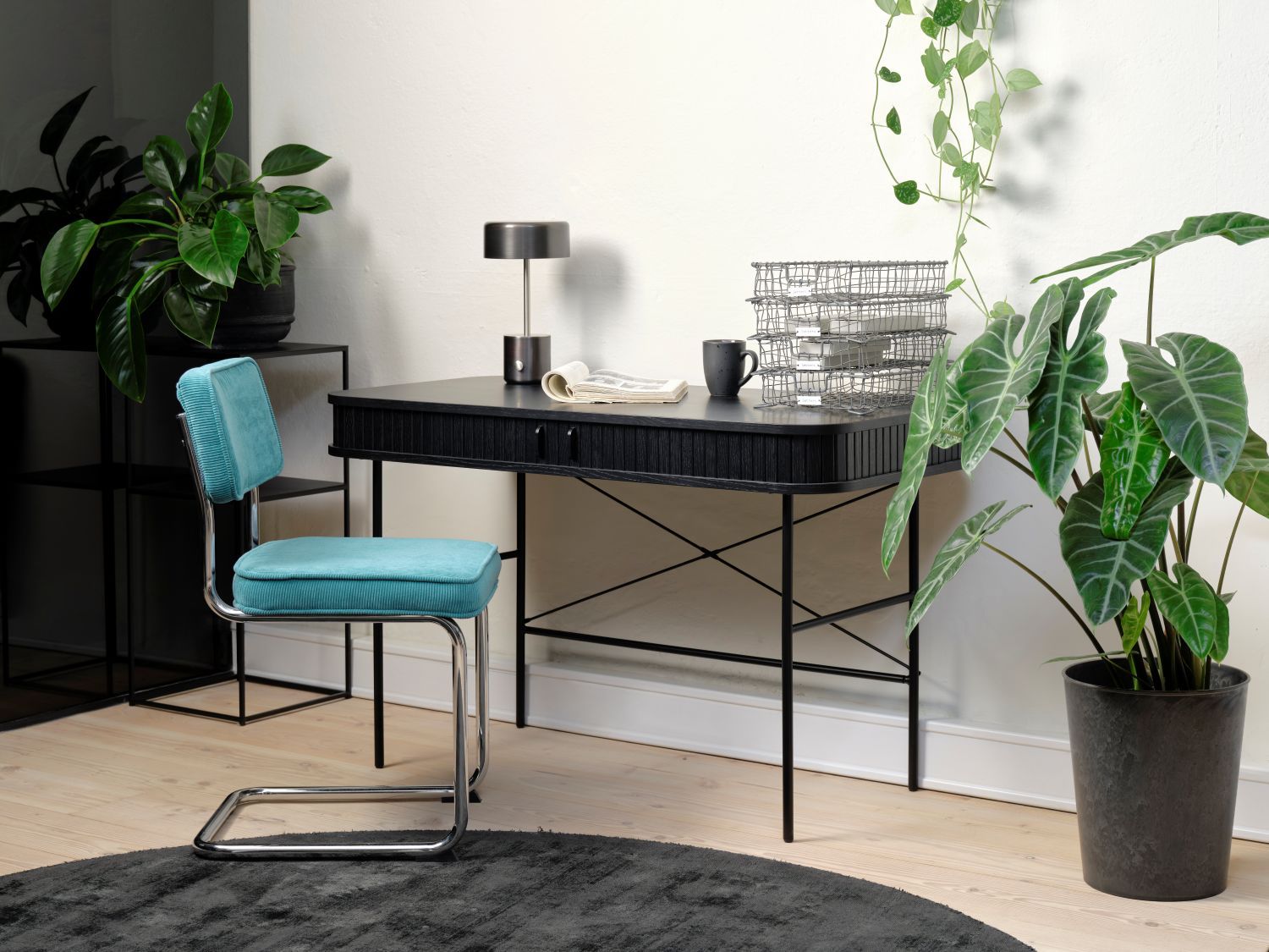 Eetkamerstoel RUPERT - Blauw