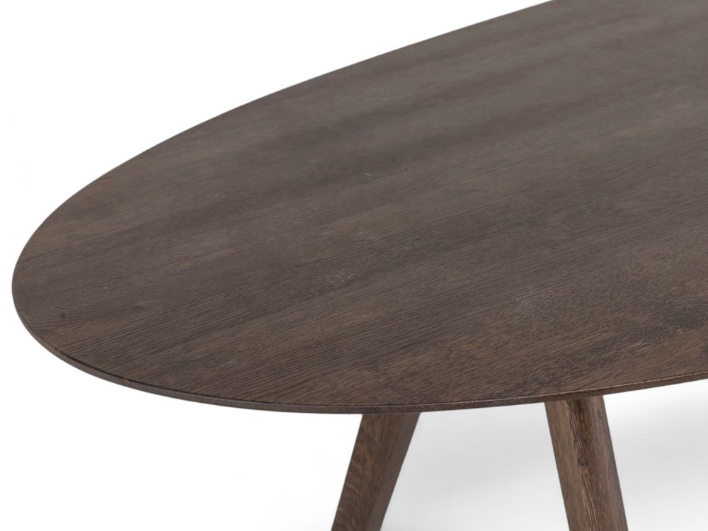 Eetkamertafel SLANT - Eik Donkerbruin PRM-10-000003