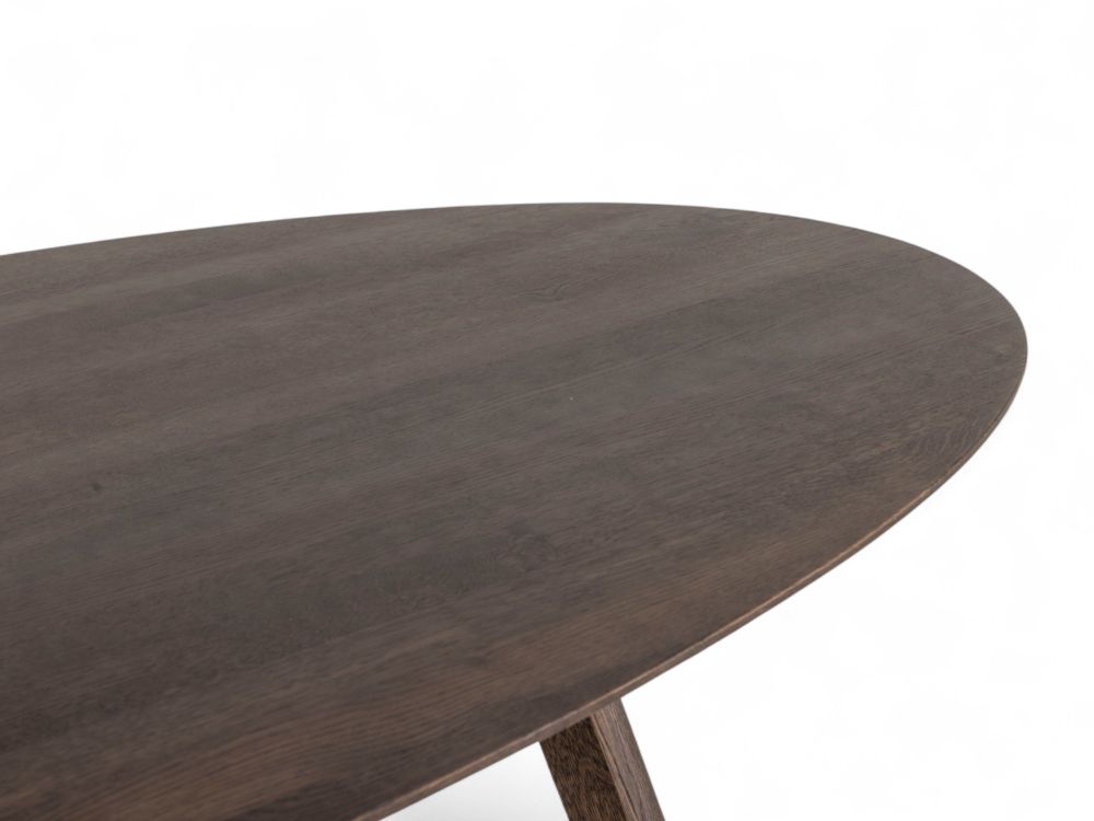 Eetkamertafel SLANT - Eik Donkerbruin PRM-10-000003