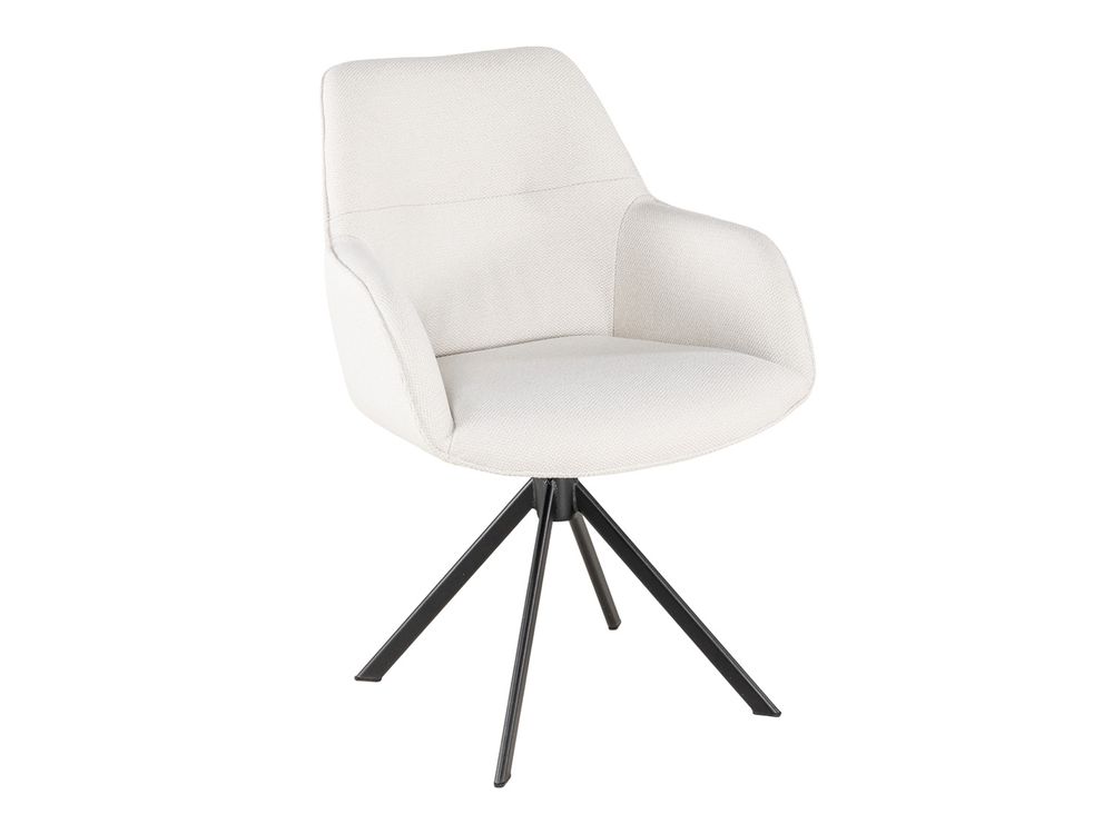 Armstoel 360° autoreturn BRIGITA - Crème PRM-8-000025-A-L3