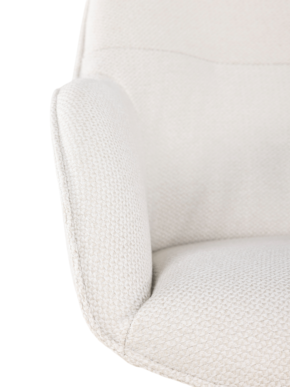 Armstoel 360° autoreturn BRIGITA - Crème PRM-8-000025-A-L3