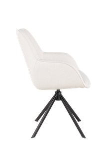 Armstoel 360° autoreturn BRIGITA - Crème PRM-8-000025-A-L3