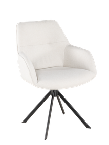 Armstoel 360° autoreturn BRIGITA - Crème PRM-8-000025-A-L3