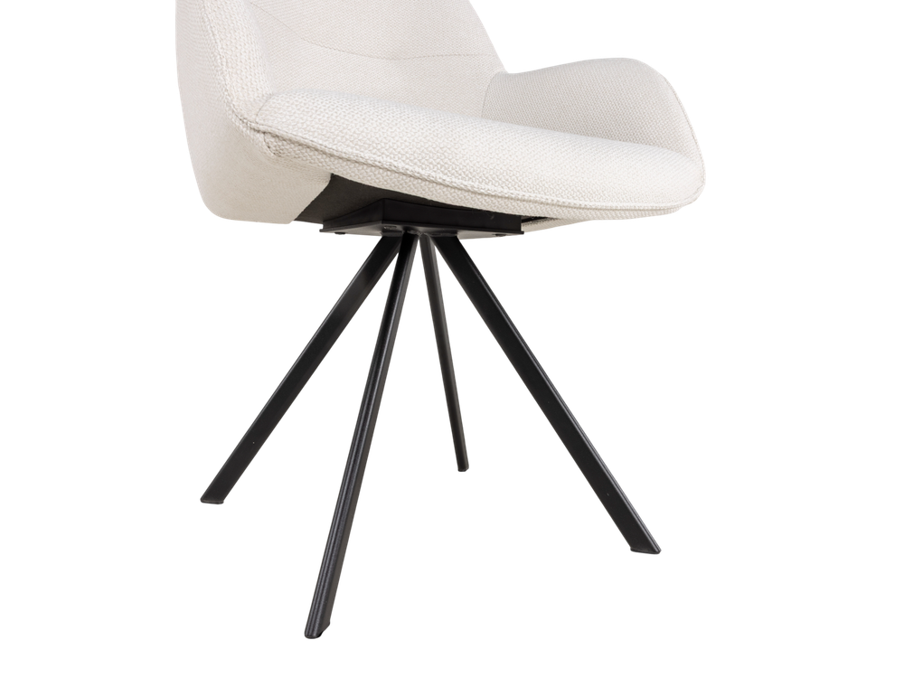 Armstoel BRIGITA - Crème PRM-8-000017-A-L3