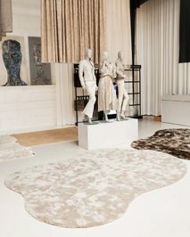 Tapijt VELVET TOUCH - organische vorm - Crème KPI VELV10XX3402