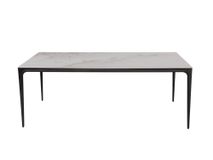 Eetkamertafel YARI - Wit keramiek MED-29-000002