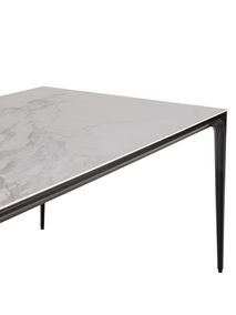 Eetkamertafel YARI - Wit keramiek MED-29-000002