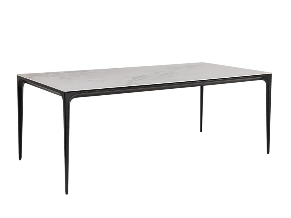 Eetkamertafel YARI - Wit keramiek MED-29-000002