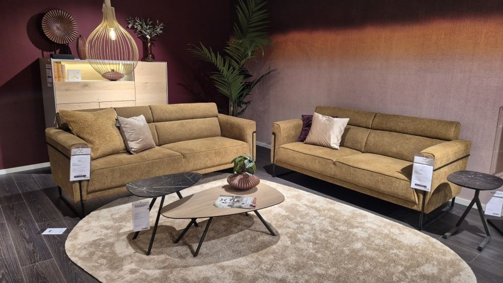 Set van 2 zetels FISKARDO - Oker C-XOO-FIS-HKS