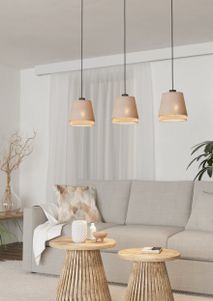 Hanglamp TABLEY - Linnen EGL 43976