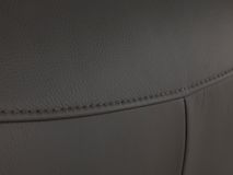 Relaxfauteuil ATLAS - Antraciet leder MED-56-001-B945