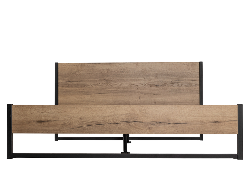 Bed BERLIJN, incl. matras en lattenbodems - Nature C-MXF-BI-BED1