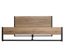 Bed BERLIJN, incl. matras en lattenbodems - Nature C-MXF-BI-BED1