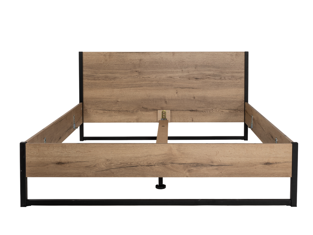 Bed BERLIJN, incl. matras en lattenbodems - Nature C-MXF-BI-BED1
