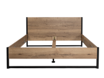 Bed BERLIJN, incl. matras en lattenbodems - Nature C-MXF-BI-BED1