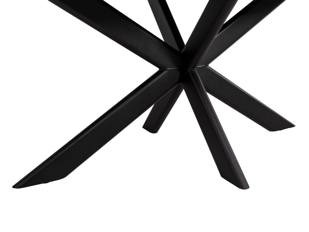 Eetkamertafel Joep/Jet - Zwart C-VDD-2-TFL-006