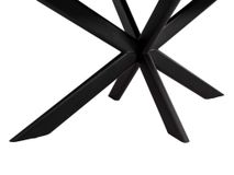 Eetkamertafel Joep/Jet - Zwart C-VDD-2-TFL-006