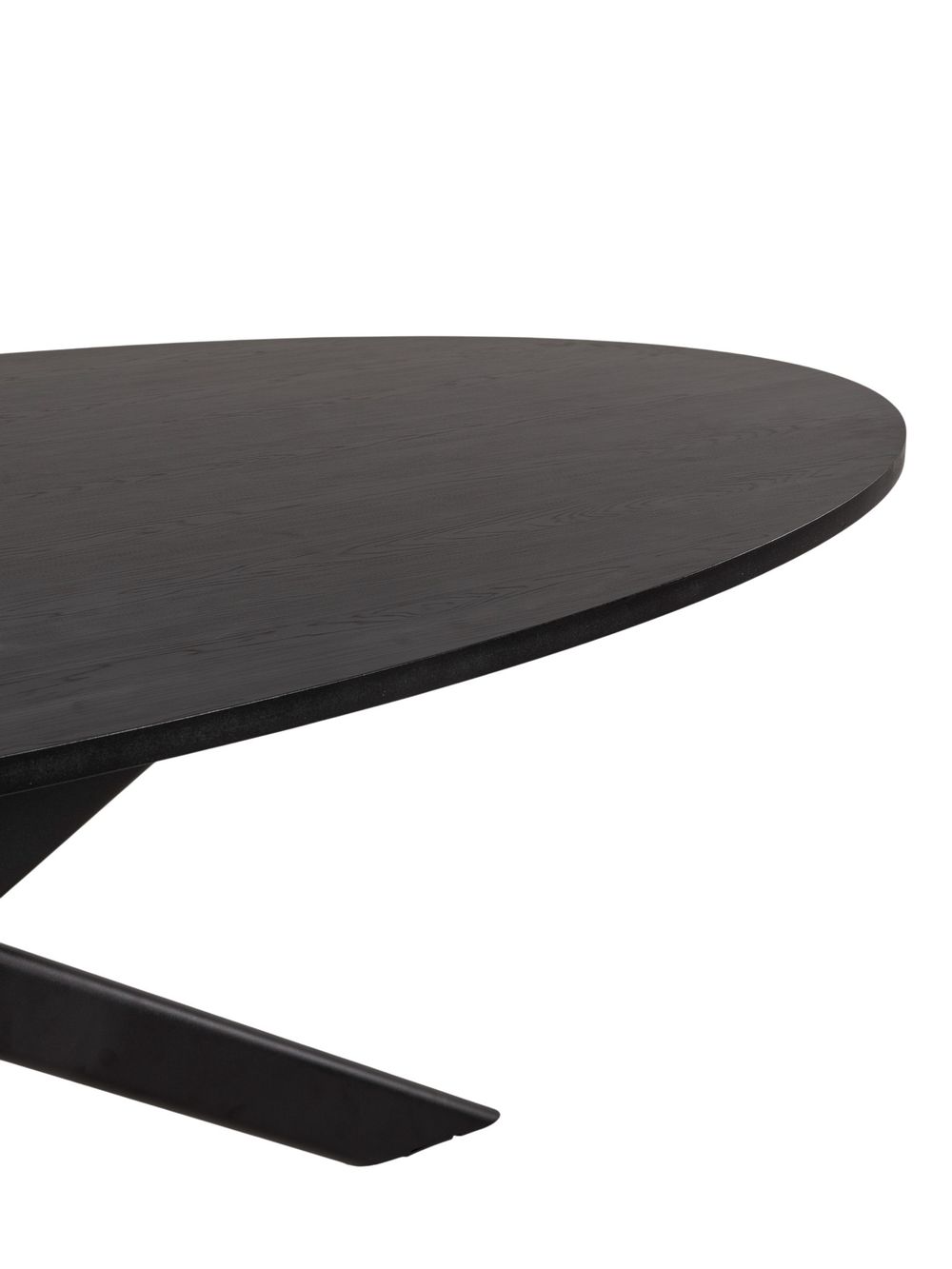 Eetkamertafel Joep/Jet - Zwart C-VDD-2-TFL-006