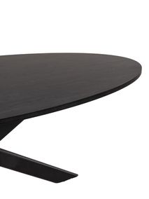 Eetkamertafel Joep/Jet - Zwart C-VDD-2-TFL-006