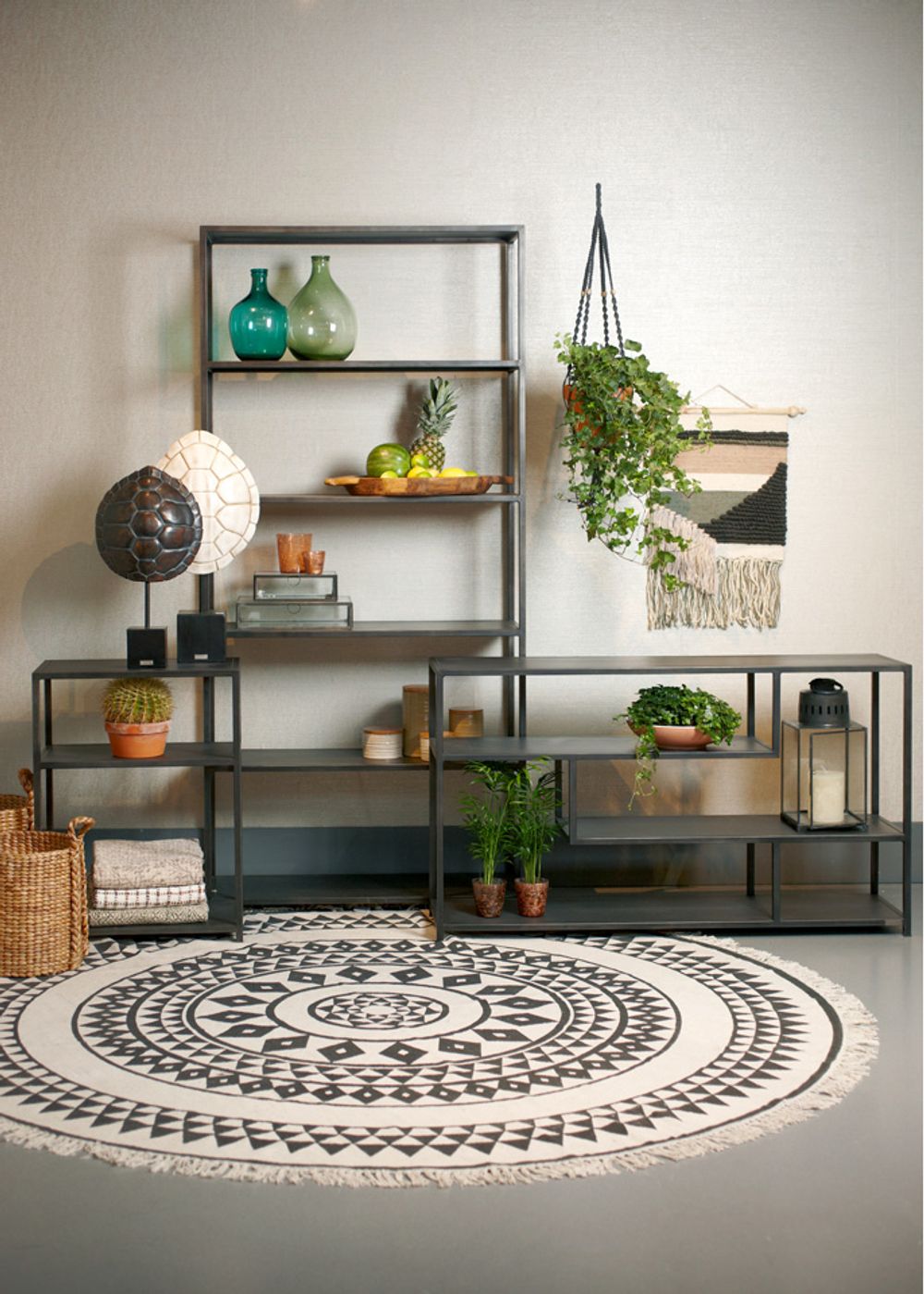 Bijzettafel ARIZONA - Zwart LFS 127089