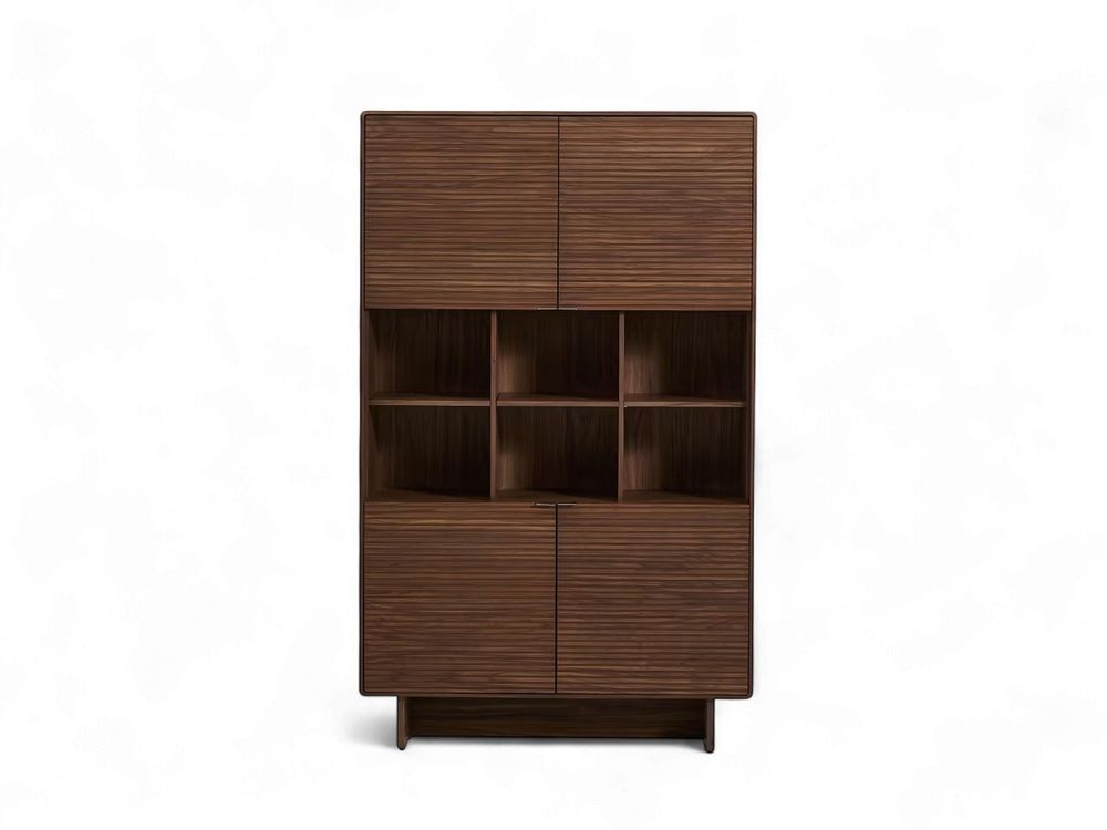 Hoog dressoir NORLEN - Walnoot KAV M00046MW09