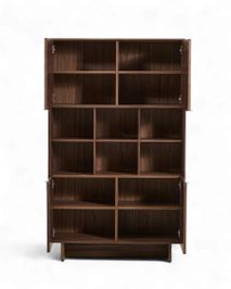 Hoog dressoir NORLEN - Walnoot KAV M00046MW09