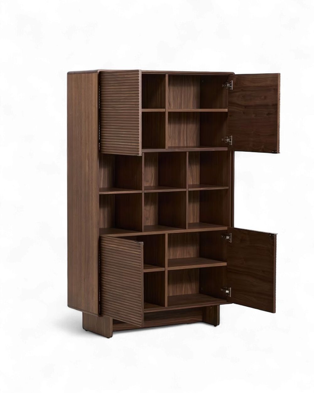 Hoog dressoir NORLEN - Walnoot KAV M00046MW09