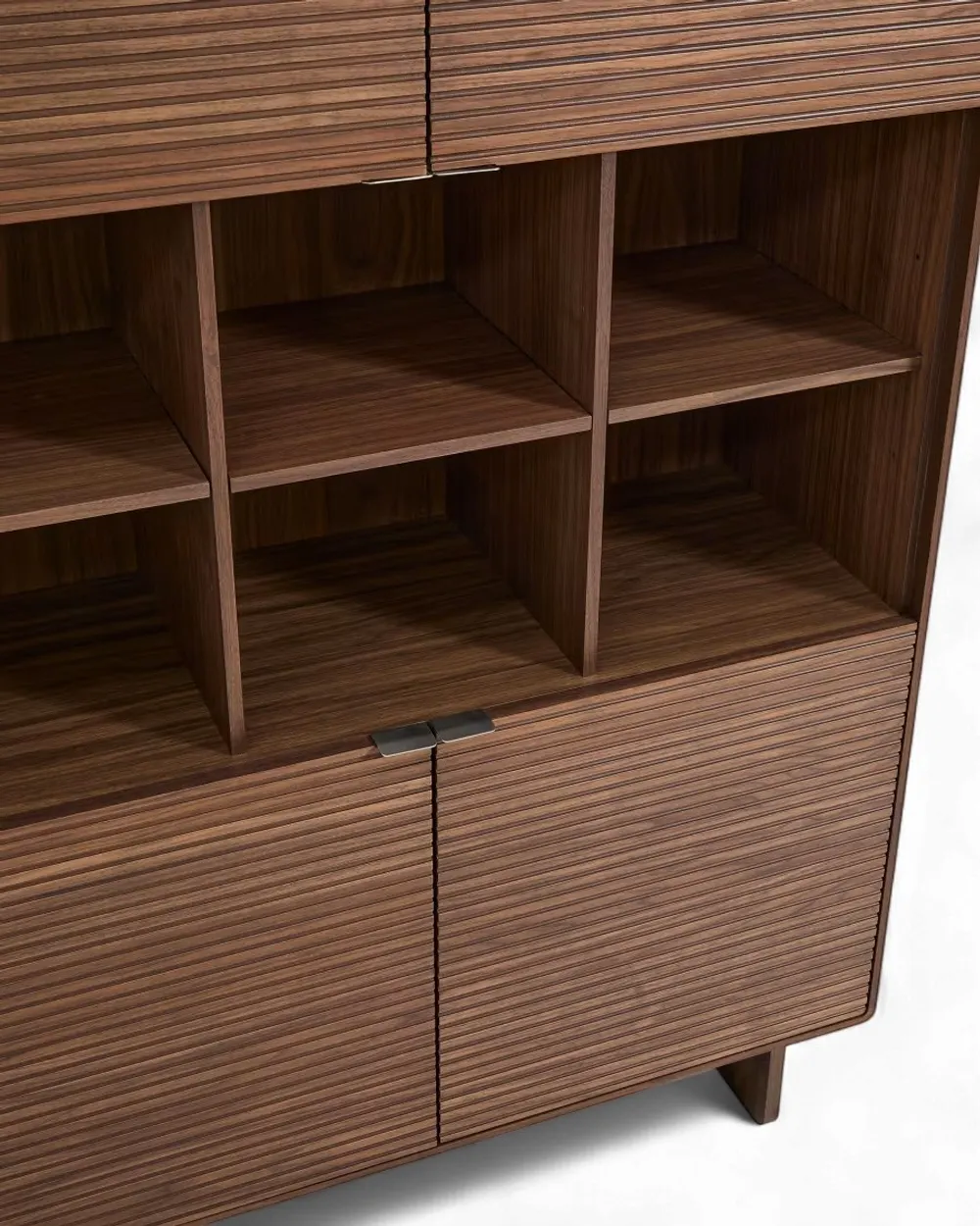 Hoog dressoir NORLEN - Walnoot KAV M00046MW09