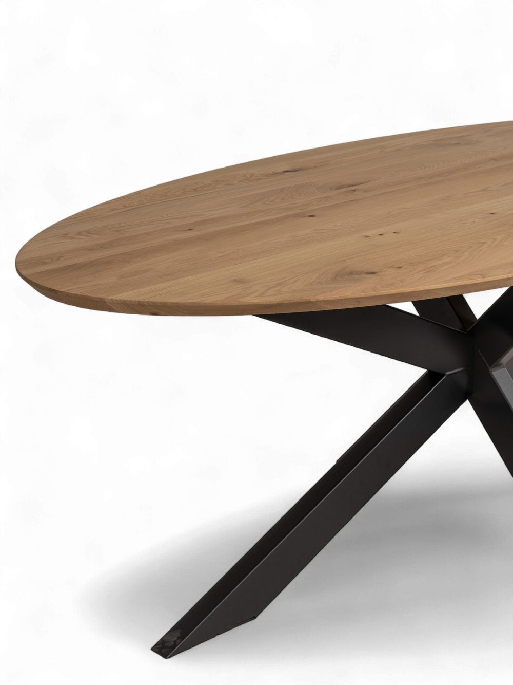 Eetkamertafel Joep/Matrix - Eiken/Zwart C-VDD-2-TFL-281