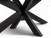 Eetkamertafel Joep/Matrix - Eiken/Zwart C-VDD-2-TFL-281