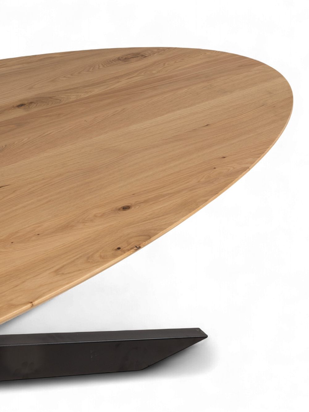 Eetkamertafel Joep/Matrix - Eiken/Zwart C-VDD-2-TFL-281