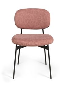 Set van 4 eetkamerstoelen FLOW - Rose C-YLI-FL-SET4