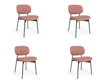 Set van 4 eetkamerstoelen FLOW - Rose C-YLI-FL-SET4