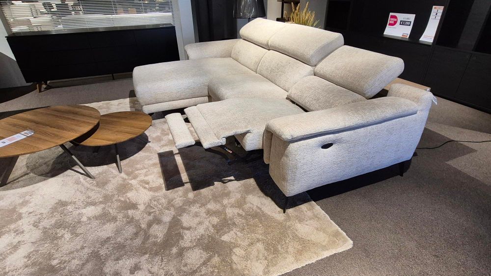 Hoeksalon LENON - Lichtgrijs C-PLD-16-HKS2