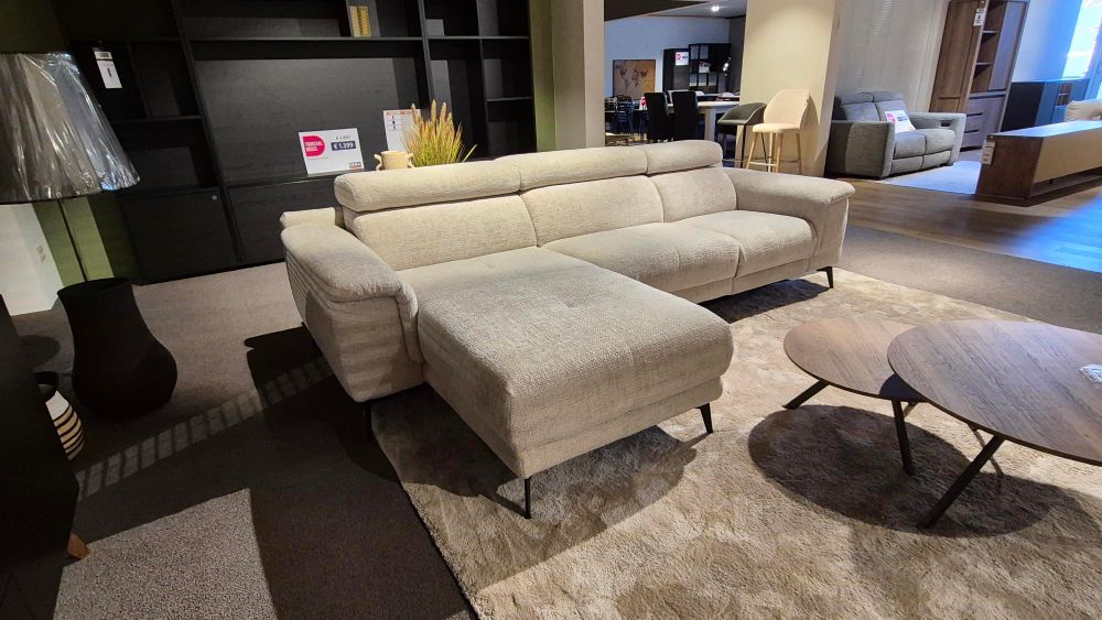 Hoeksalon LENON - Lichtgrijs C-PLD-16-HKS2