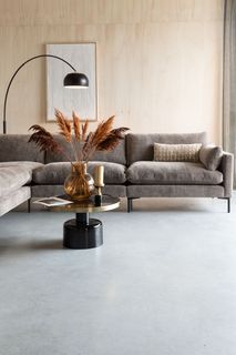 Vloerlamp METAL BOW - Zwart ZVR 5100123