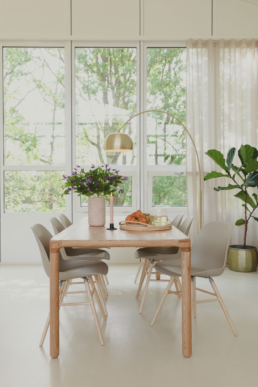 Vloerlamp METAL BOW - Zwart ZVR 5100047