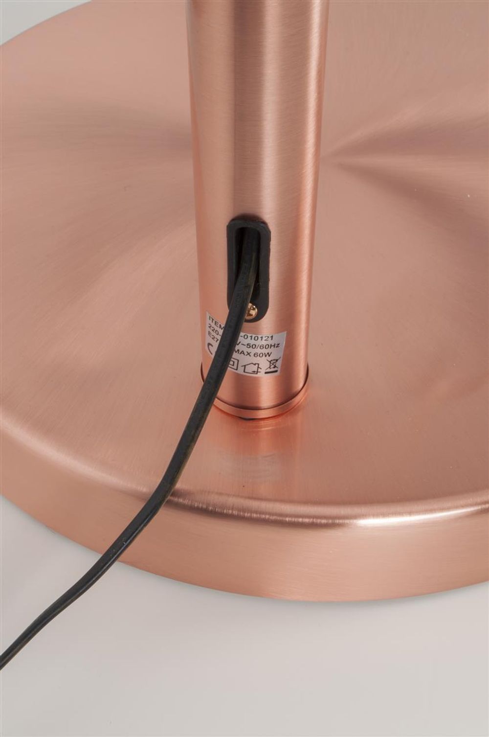 Vloerlamp METAL BOW - Zwart ZVR 5100022