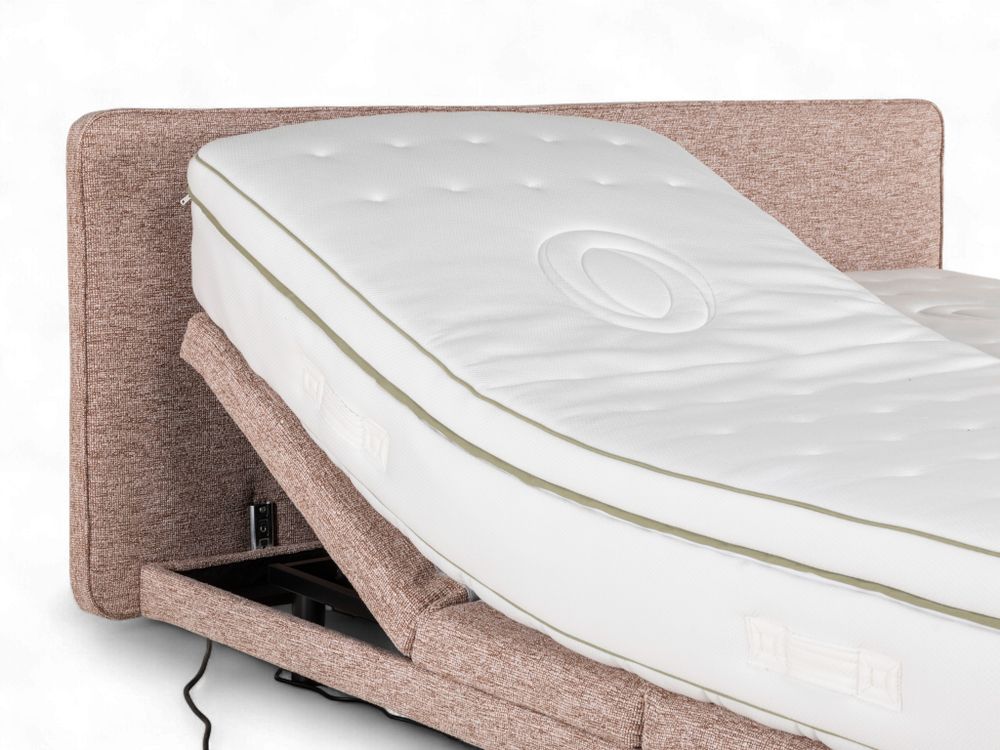 Elektrische boxspring IRIS - Roze C-RCB-76-BOXTZ