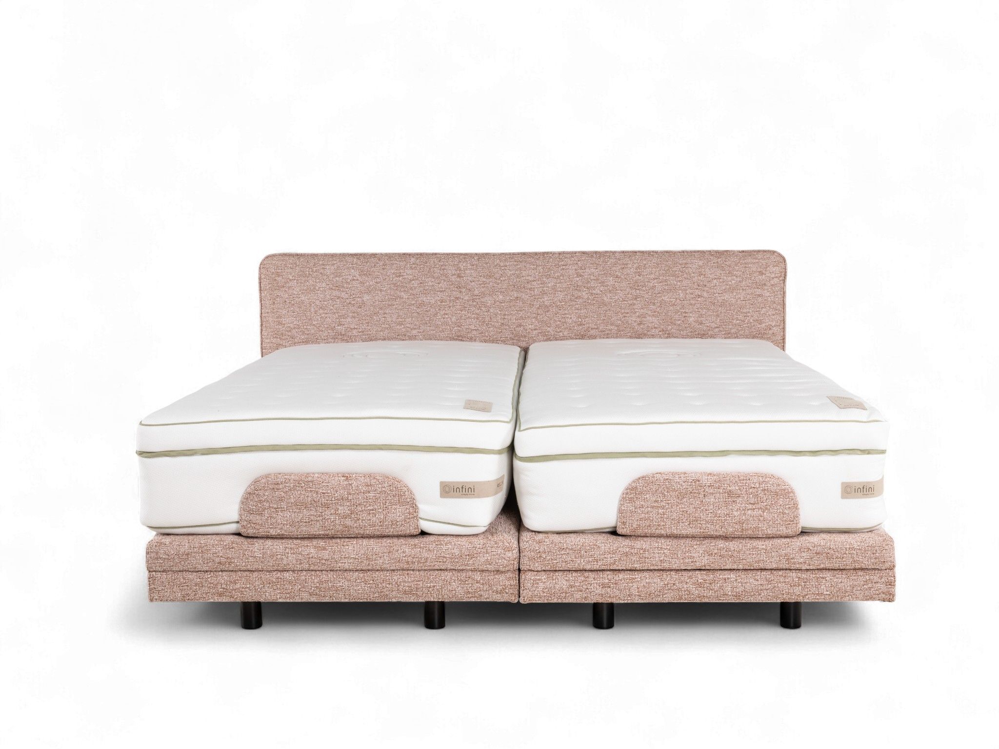 Elektrische boxspring IRIS - Roze