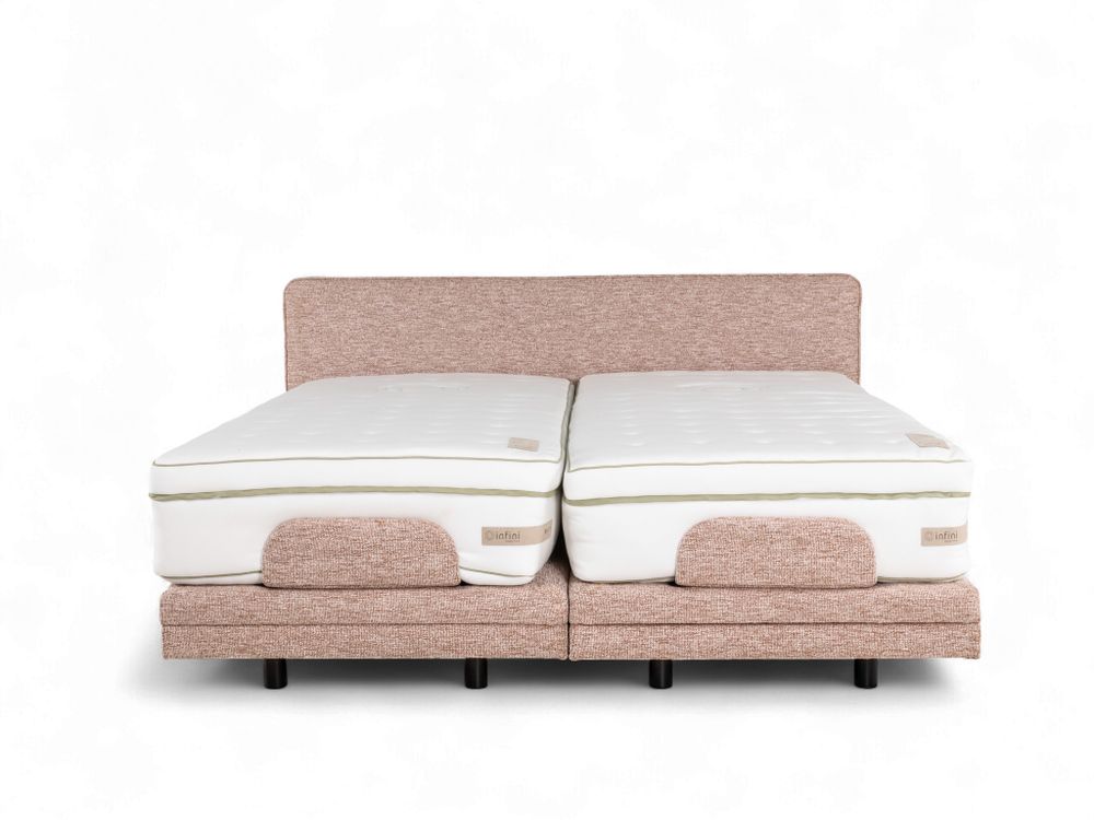 Elektrische boxspring IRIS - Roze C-RCB-76-BOXTZ