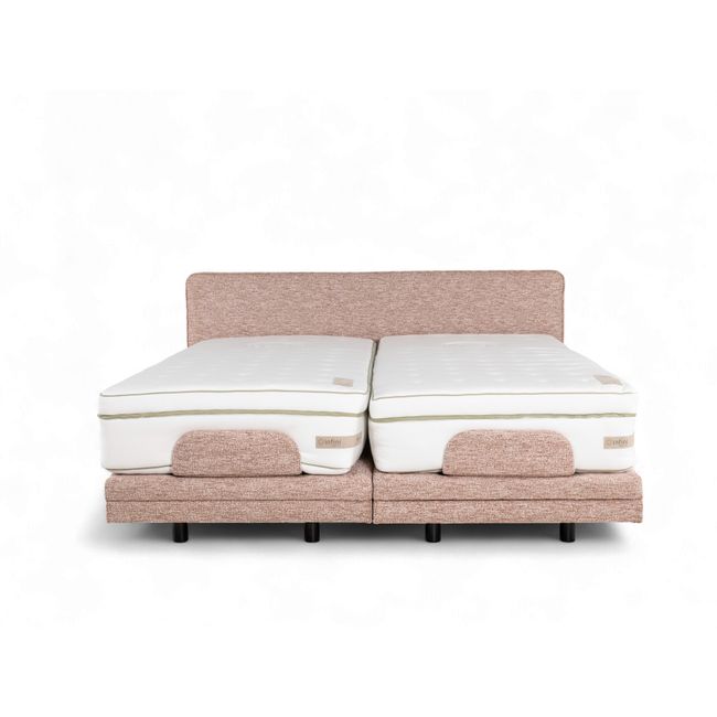 Elektrische boxspring IRIS - Roze