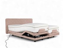 Elektrische boxspring IRIS - Roze C-RCB-76-BOXTZ