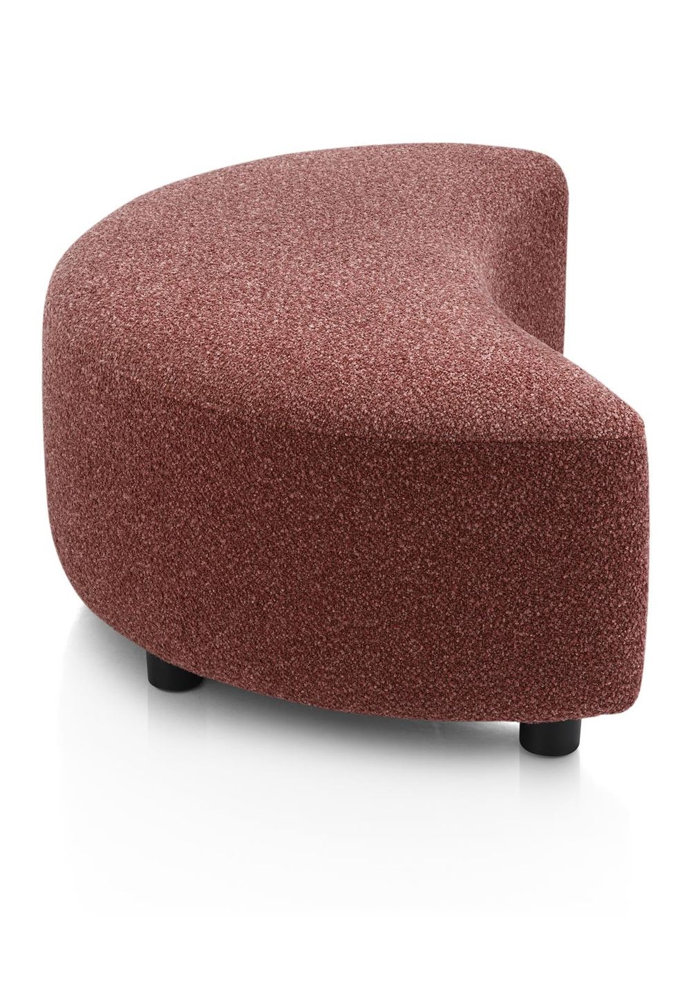 Draaifauteuil met poef CERVOS - Koper C-XOO-356-TZ