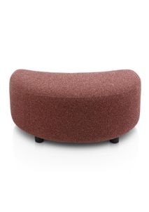 Draaifauteuil met poef CERVOS - Koper C-XOO-356-TZ