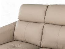 2-zit OAKLAND - Leder beige NIC-6-000005-CB-TF352